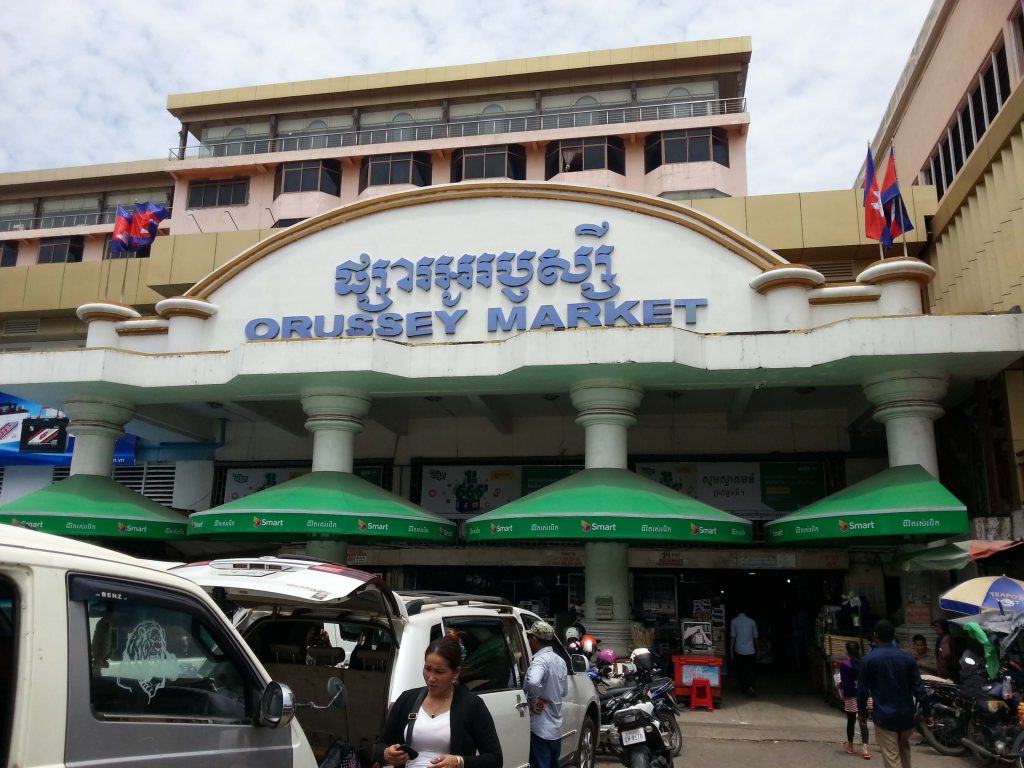 Chợ Orussey ở Campuchia