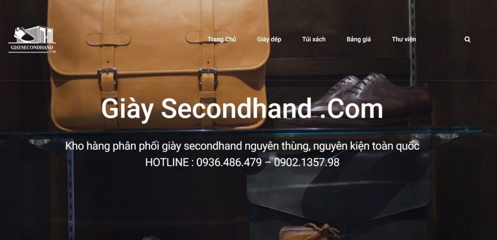 Hình ảnh của website giaysecondhand.com | Kho hàng thùng lấy sỉ giày thể thao