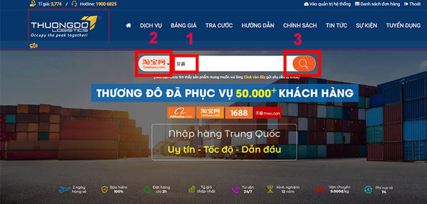thuongdo.com la 1 trong nhung website noi tieng ho tro dich vu dat hang trung quoc