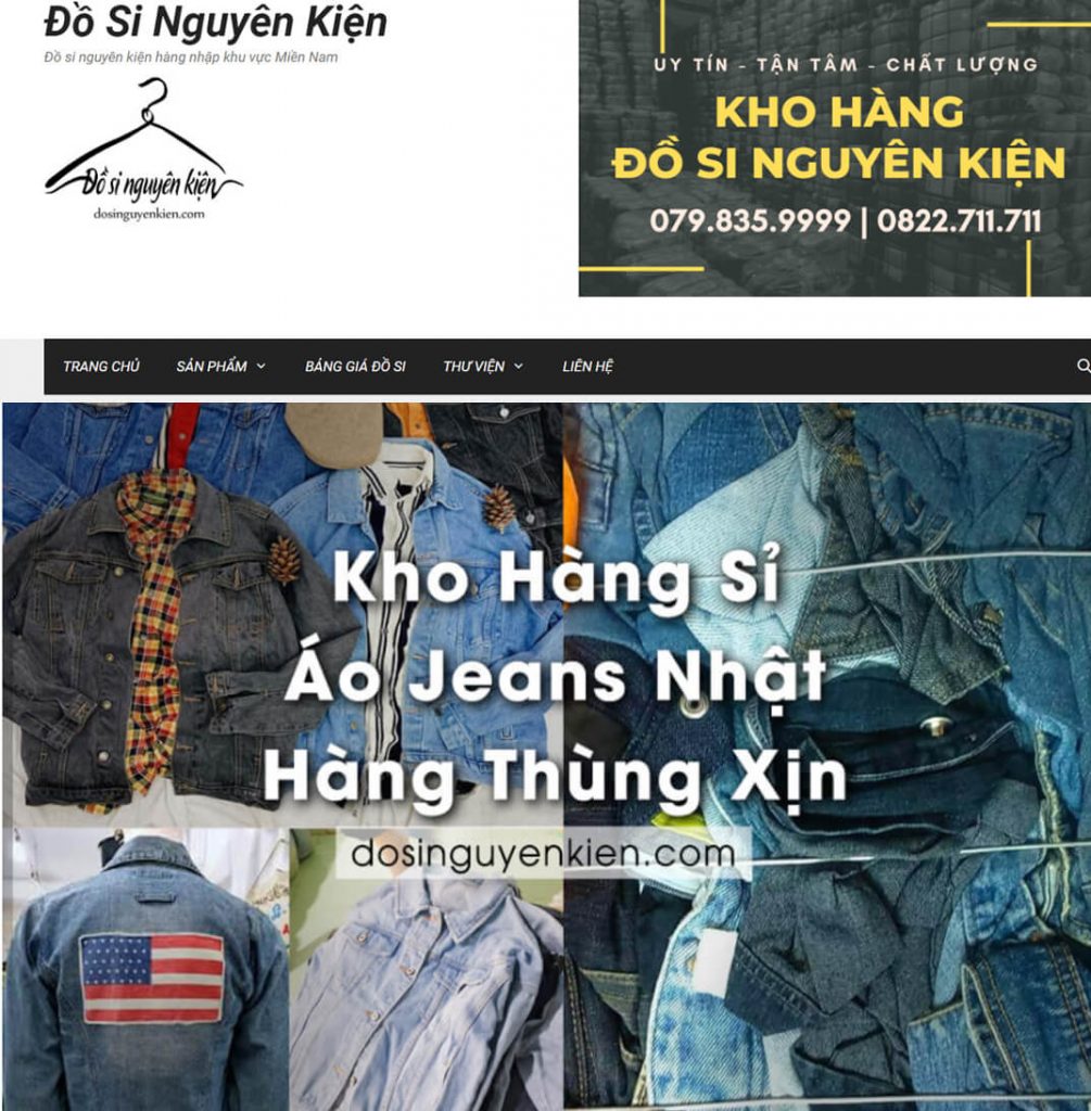 dosinguyenkien.com chuyen cung cap kho hang si ao jeans nhap tu nhat, hong kong