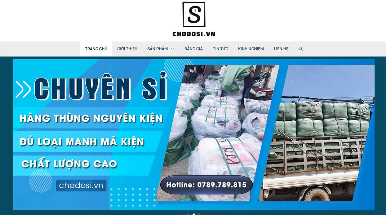 Chodosi.vn chuyen sỉ hàng thùng Thái Lan